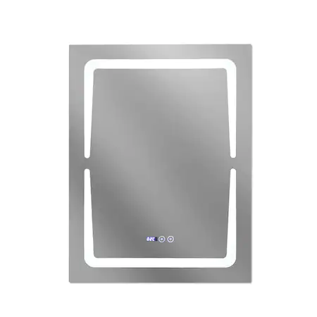 Oglinda baie cu sistem dezaburire, ceas, termometru si iluminare led